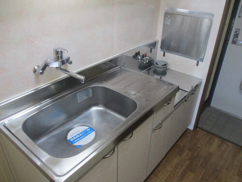 ガスコンロ設置可能