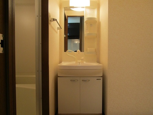 シャワー付洗面台