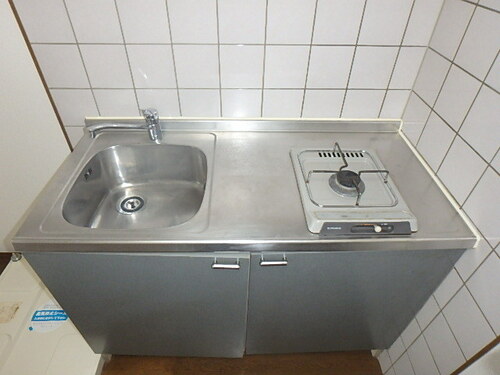 ガスコンロ付き