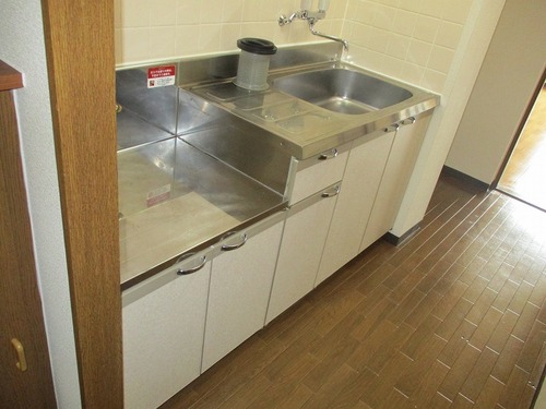 ガスコンロ設置可能