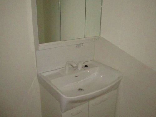 シャワー付洗面台