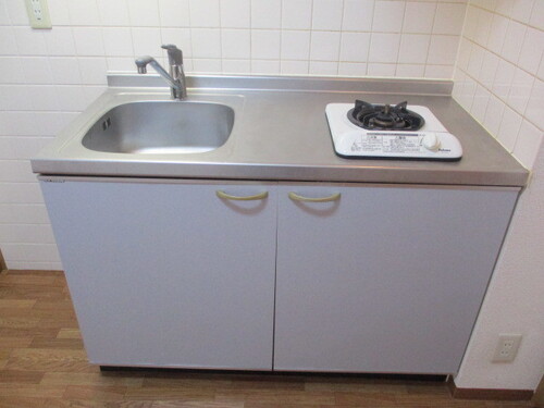 ガスコンロ付き